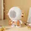 Altavoces portátiles LED mini astronauta inteligente Altavoz Bluetooth Altavoz de alta fidelidad audio estéreo portátil micrófono incorporado decoración del hogar regalo 2024L2404