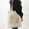 Einkaufstaschen Damen Kleine Menge Vielseitige Tasche Harajuku Leinwand Mädchen Handtasche Tote Schulter Dame Tasche.