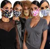 Designer Design Face Masks Protective Mask Ultraviolettproof Dammtät ridning Cykling Sporttryck Munmasker Män och kvinnor utomhus 9770667