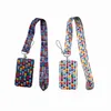 Colorful Love Designer Lanyards Neck Strap for Phone Case Iphone15plus 14 13 Strap Heart Lanyard for Key ID Card Gym USB Badge Holder Neckband