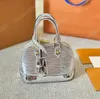 Moda klasyczna francuska marka luksusowa designerka nowa złota i srebrna mała torba na torebki torebki na ramię w torbie crossbody torebka torebka uchwyt karty