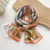 Scarves Spring Summer Women Turban Shawls Geometric Print Soft Gauze Sun Protective Bandanas Headwrap Scarf Long Neckerchief