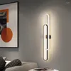 Applique nordique Simple intérieur LED lumières TV fond chambre lampes applique pour couloir entrée éclairage intérieur