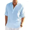 Camisas Casuais Masculinas 2024 Camisa Masculina MCS144214258