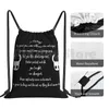 Backpack Hollow Knight Poem Drawstring Bag Riding Climbing Gym Video Game Videogame Computer Pale Soul