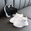 First Walkers 2023 Kids First Walkers SpringAutumn Baby Girl Boy Toddler Shoes Infant Casual Walkers Shoes Soft Bottom Comfortable Kid Sneakers Black White L240402