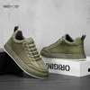 Casual Shoes Sneakers Mens Designer Board Fashion Microfiber Leather/Corduroy Upper Height Increased Flat Platform