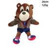 2024 Hurtowe wypchane anime Plush Toys Animal Teddy Bear Pillow Toys Home Decor 6 Style 25 cm Wysłane przez morze