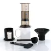 Novo barista filtro de vidro cafeteira espresso jarro portátil café imprensa francesa cafeteira para máquina aeropress