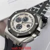 AP Wrist Watch Montre Royal Oak Offshore Series Automatisk mekanisk dykning Vattentät keramiskt stål Rummi Belt Datum Timing Display Watch Mens Watch