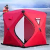 テントとシェルター冬釣りテント風の氷の暖かい屋外用の隔離