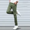 Gants 100% coton pantalons décontractés hommes coulant un pantalon de travail sport de haute qualité pantalon classique armée verte pantalon militaire