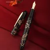 Hongdian N23 stylo plume 2023 lapin année limitée étudiants haut de gamme fournitures de bureau d'affaires sculpture en or stylos cadeaux d'écriture 240319