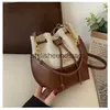 Schoudertassen fysieke winkelmarkt exclusieve kleurcontrast splitsen canvas bucket tas handtas modieuze onderarm enkele schouder crossbody H240401