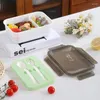 Serviesgoed lunch snackboxen container lekbestendig doos saladedressing containers voor kinderen en kinderen