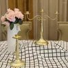 Candle Holders 1 Pc Metal Holder Reusable Stick Portable Table Decoration Multipurpose Stand For Home Decor