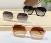 Fyrkantiga solglasögon 40230 rosa bruna skuggade kvinnliga nyanser sunnies lunetter de soleil glas occhiali da sole uv400 glasögon