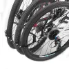 Kilitler Rockbros Hamburg Kilit Bisiklet Kilitleri Hırsızlık Karşıtı Mini Katlanabilir Zincir Kilit MTB Yol Anahtar Bisiklet Kablo Kilidi Bisiklet Aksesuarları