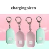 NEW Self Defense Alarm Keychain 130dB for Kid Girl Elderly Personal Safety Scream Loud Emergency Security Protect Alert Rechargeable