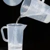 100/250/500/1000/2000ml Laboratório de alimentos médicos Baker transparente de cozinha transparente Medição Copo de copo Capacidade de escala Recipiente 1pc