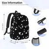 Mochila olhos portas mochilas adolescente bookbag estudantes dos desenhos animados sacos de escola portátil bolsa de ombro grande capacidade