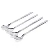 Coffee Scoops 16cm Long Handle Stainless Steel Tea Spoons Ice Cream Cutlery