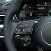 アウディA5/S5/A6L/S6/Q5/Q7/R8カースタイリング用のステアリングホイールカーボンシフトパドルブレード