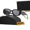 Designer Sunglasses Men Women Fashion Triangle Full Frame Sunshade Mirror Polarized UV400 Protection Glasses with Box