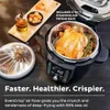 Air Fryers 13-in-1 Air Fryer and Pressure Cooker Combo Saut Slow Cook Bake Steam Warm Roast Dehydrate Sous Vide Proof6.5 Quart Y240402