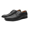 Sapatos de vestido Calçado de festa para homem apontou toe sapato laço social homens confortáveis ​​formal mens