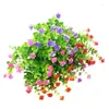 Fleurs décoratives 20 paquets de plantes artificielles, arbustes de verdure pour intérieur et extérieur, maison, jardin, Patio
