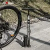 Acessórios Xunting Bomba de bicicleta de ar manual com tela digital eletrônica 160psi para presta schrader bola bombha bicicleta acessórios de bicicleta