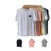 Stes Island T Shirt Shirt Summer Menswear Breattable Loose Letter Print Lovers Street Fi 100% Cott T-Shirt HHD O4D0#