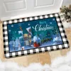 Bath Mats Carpet Christmas Decoration Gift Bathroom Water Absorbing Soft Pad Household Thickened Non Slip Quick Drying Floor