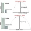 Sera çemberleri set bahçe katlanır fiber çubuk seti sera fide kemer braket braket bahçe bitki kasnağı büyüme tünel desteği 240322