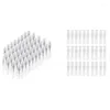 Opslagflessen 80 PCS Wegwerp parfumverstuiver Claim plastic spuitfles draagbare geur 3 ml 2 ml