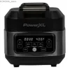 Luchtfriteuses 2023 Nieuwe PowerXL Grill Air Fryer Home Black 5.5 liter Y240402