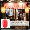 Kandelaars 2 stuks traditionele Japanse stijl hangende lantaarn sushi lampenkap festival restaurant binnen en buiten beige