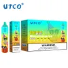 UTCO Original Bang King 15000 Puff Einweg-E-Zigaretten 1,0 Ohm Mesh Coil 25 ml Pod-Batterie Wiederaufladbare elektronische Zigaretten Puff 15K 0% 2% 3% 5% Vape Puff 12k 18k Puff 20000