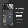 لوحة الدوائر الإبداعية لـ Apple 15 Case Phone Case iPhone14Promax New 13/12 Male 11promax Glass Protection Cover 14plus Personal XR Fun XS anti-drop 6/7/8plus