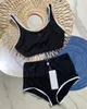 All Brand Bikinis Swimwearwear Bathing Beach Swimsuits Pedaça de roupas de banho feminina roupas femininas de gatina feminina