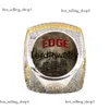 Designer super bowl campeonato anel de luxo 14k ouro kc campeões anéis para homens mulheres diamante estrela jóias designer campeão anel 368