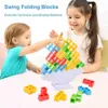 Blocks 48pcs Tetra Tower Fun Balance Empile Blocs Blocs Blocs Board Game For Kids Adults Friends Team Dorm Game Family Kid Kid Desktop Toys 240401