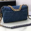 Top Designer Bag Fashionable Retro Denim Shoulder Handbag Wallet Casual Womens Jeans Crossbody Boston Handbag Camera Capacity