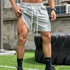 Shorts pour hommes Sports d'été Fitness course à pied basket-ball entraînement cinq points pantalon mode vêtements Gym musculation