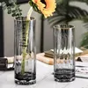 Vases Vintage Nordic Flower Luxury Aesthetic Cute Glass Living Room Transparent Design Jarrones Decoration