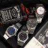 Męskie mechaniczne luksusowe serie zegarków Automatyczne sporty ze stali nierdzewnej Szwajcarska marka projektant Waterproof Wristwatches Steel 0ZFX