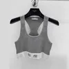 مصمم Camis Mujia 24 أوائل Spring New Tank Top Top Sexy Topic Topic Girl Control Color Pattern Former و Simple وما متعدد الاستخدامات وفاخرة خفيفة