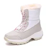 Scarpe da fitness Donna Trekking Pelliccia peluche Inverno Mantieni caldo Alpinismo Stivali da neve neri Trekking all'aperto Scarpe da ginnastica mimetiche