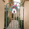Decorative Flowers Spring Door Wreath Electric BuEars Decor Handmade Without Battery Easter Decorations For Wall